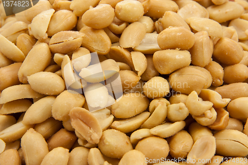 Image of Closeup of peanuts