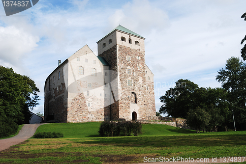 Image of medieval castle in Turku, Finland