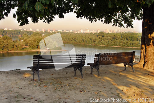 Image of Benches on Kalemegdan Fortress