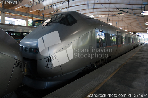 Image of Airport express train