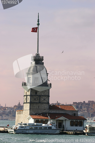 Image of The Maidens Tower in Istanbul