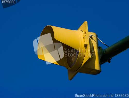 Image of Yellow Traffic light