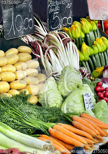 Image of Fresh vegetables market