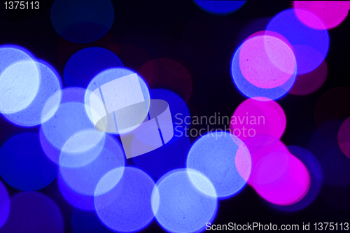 Image of bokeh light as background