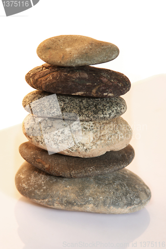 Image of pyramid of pebbles 