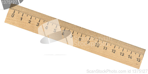 Image of wooden ruler