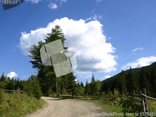 Image of Mountain road