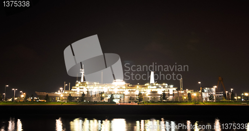 Image of Rotterdam night view