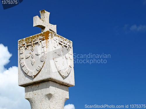 Image of Cross and shield