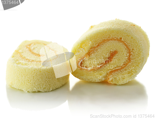 Image of slices of roll 