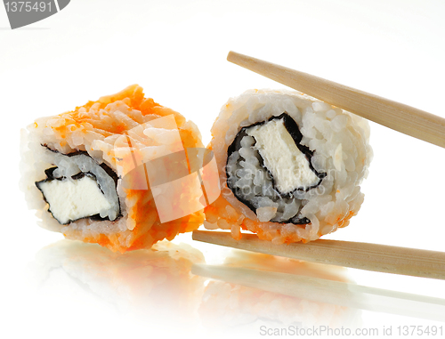 Image of sushi close up 