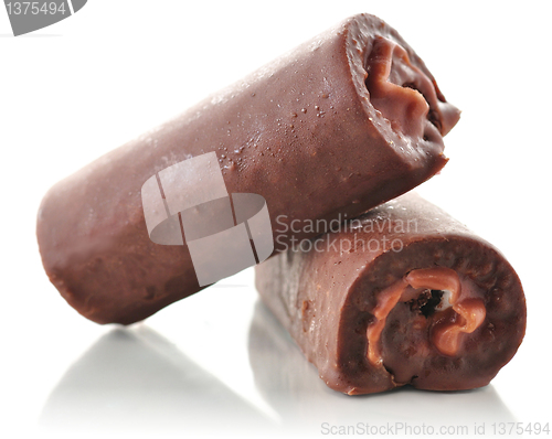 Image of chocolate cake rolls