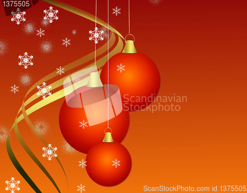Image of christmas composition