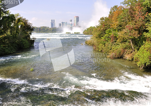 Image of Niagara River.USA