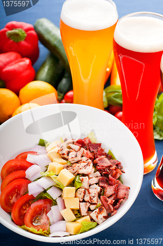 Image of fresh caesar salad