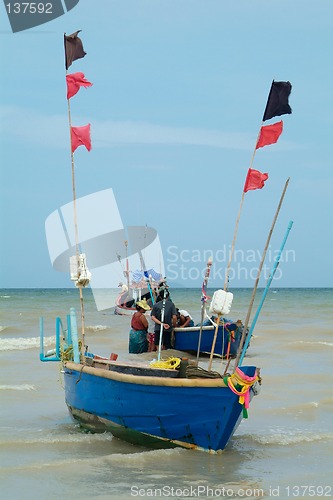Image of Fishing-boats in Thailand