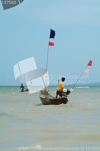 Image of Fishing-boats in Thailand