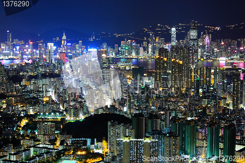 Image of Hong Kong downtown