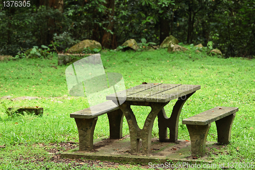 Image of picnic place