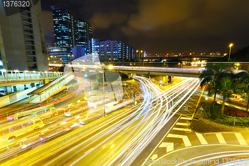 Image of Freeway in night