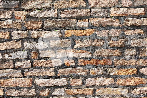 Image of Background of stone wall texture