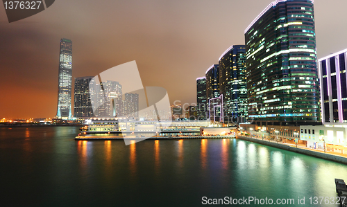 Image of kowloon at night