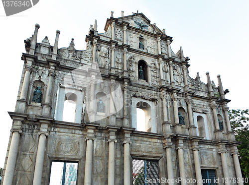 Image of facade of St Paul's, Ruins of St Paul's, Macau