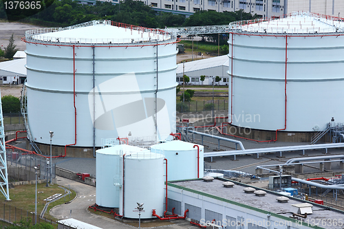 Image of oil tanks