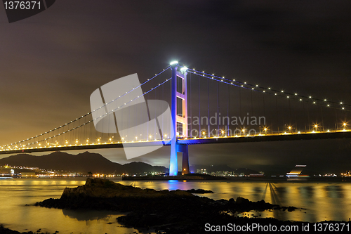 Image of Tsing Ma Bridge in Hong Kong