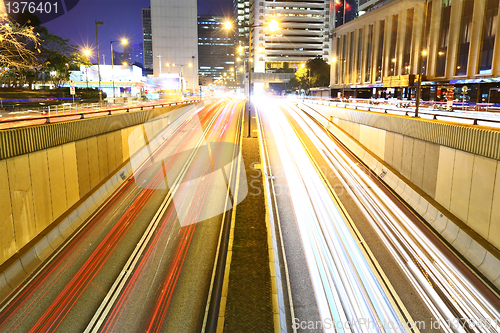 Image of Megacity Highway at night