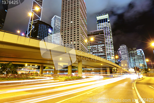 Image of city and traffic