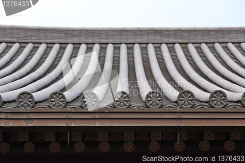 Image of chinese temple roof