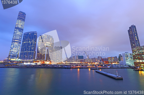 Image of kowloon at night