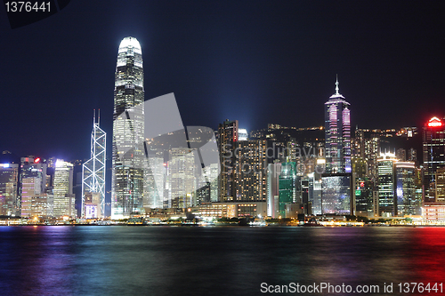 Image of Hong Kong night