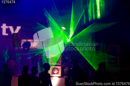 Image of disco silhouettes