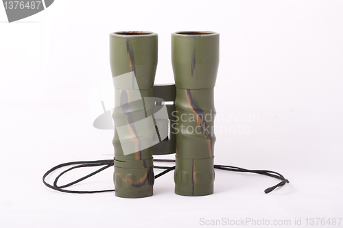 Image of binoculars khaki