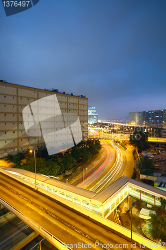 Image of overpass in the downtown city