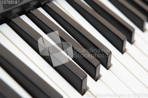 Image of piano keyboard