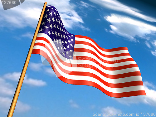 Image of USA flag