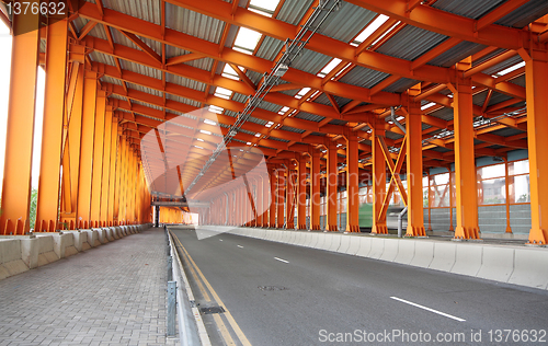 Image of Interior of urban tunnel without traffic