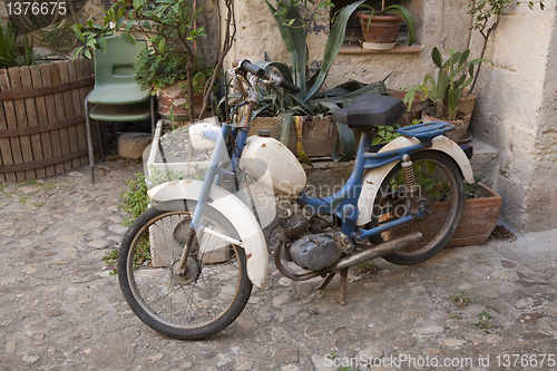 Image of Vintage Italian moped