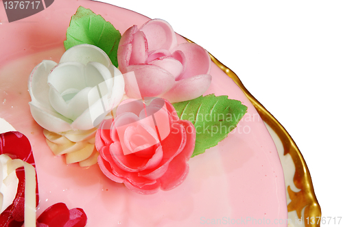 Image of cake close up