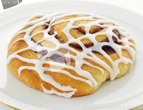 Image of fresh cinnamon roll