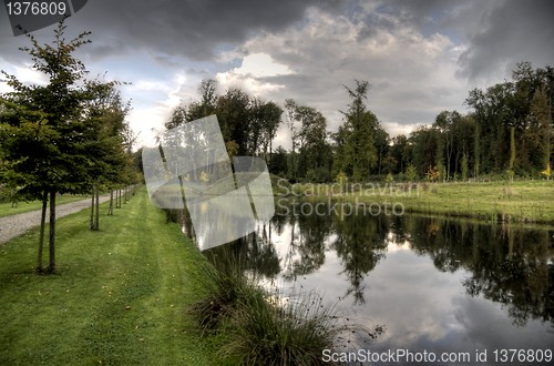 Image of Castle and park Seneffe in Wallonia