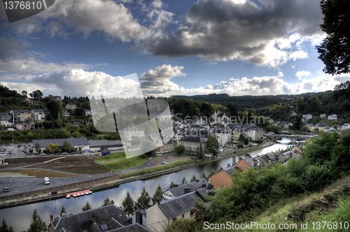 Image of Bouillon  medieval castle in belgium