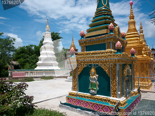 Image of Thombstones in Cambodia