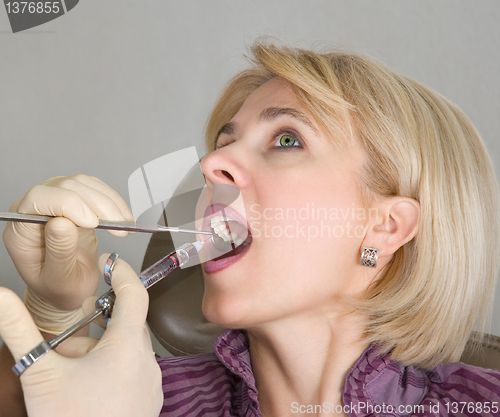Image of At the dentist