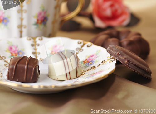 Image of chocolate candies