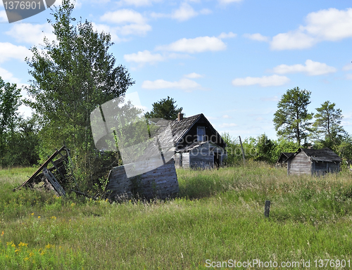 Image of broken house