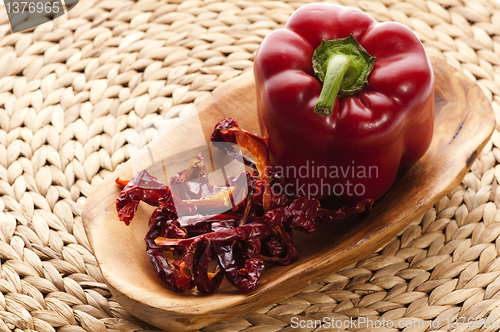 Image of Dried red pepper